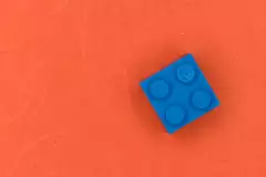Ein Legobaustein