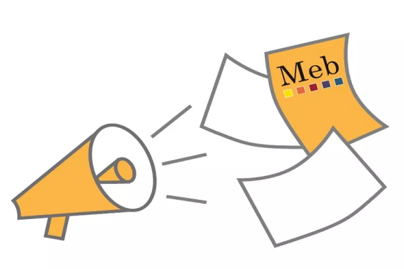 Logo: Call for Papers Magazin erwachsenenbildung.at