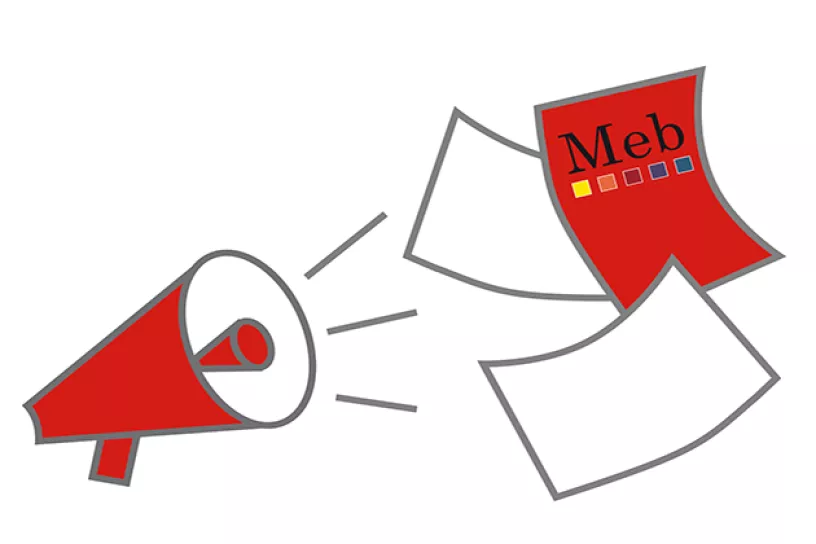 Symbolgrafik: Call for Papers Meb