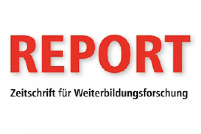Logo: REPORT, Deutsches Institut für Erwachsenenbildung e.V./Redaktion REPORT