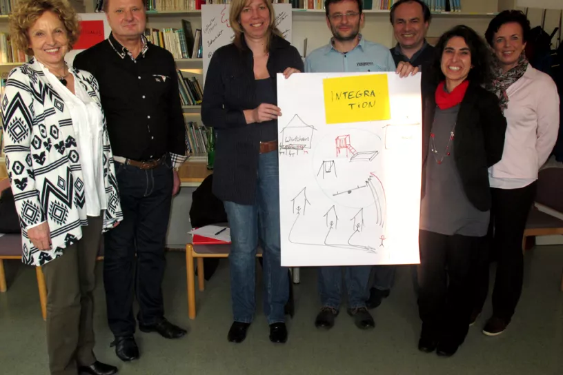 Die TeilnehmerInnen des Workshops „Interkulturelle Begegnung in der Gemeinde“