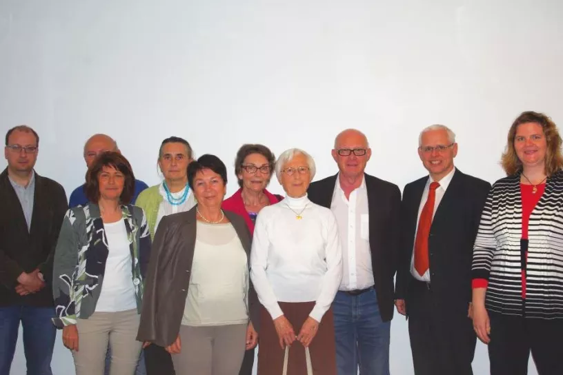 Gruppe beim Abschluss SeniorVolunteer50+