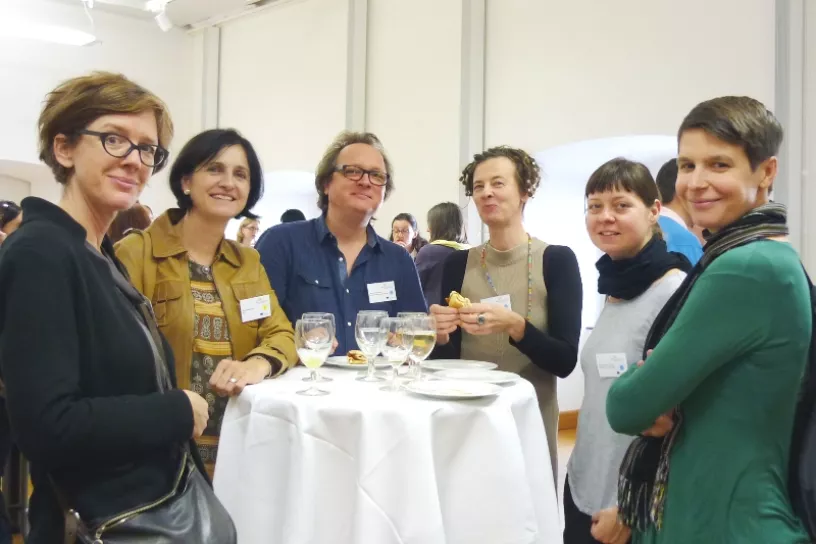 TeilnehmerInnen bei der Fachtagung Basisbildung 