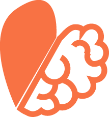 Symbolbild: Herz und Hirn verbunden